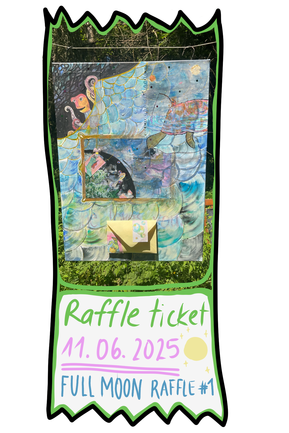 Ticket for Ocean of Time Painting Raffle